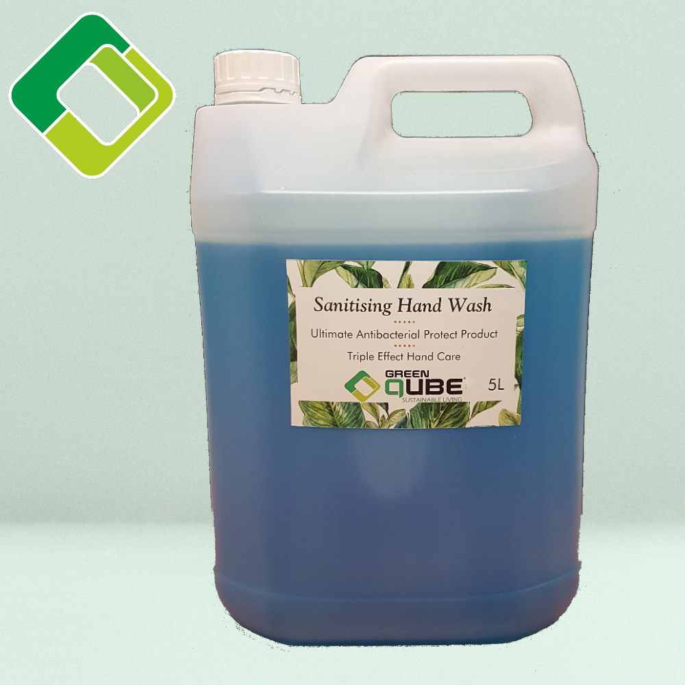 Sanitising Hand Wash 5 Litre Refill Greenqube